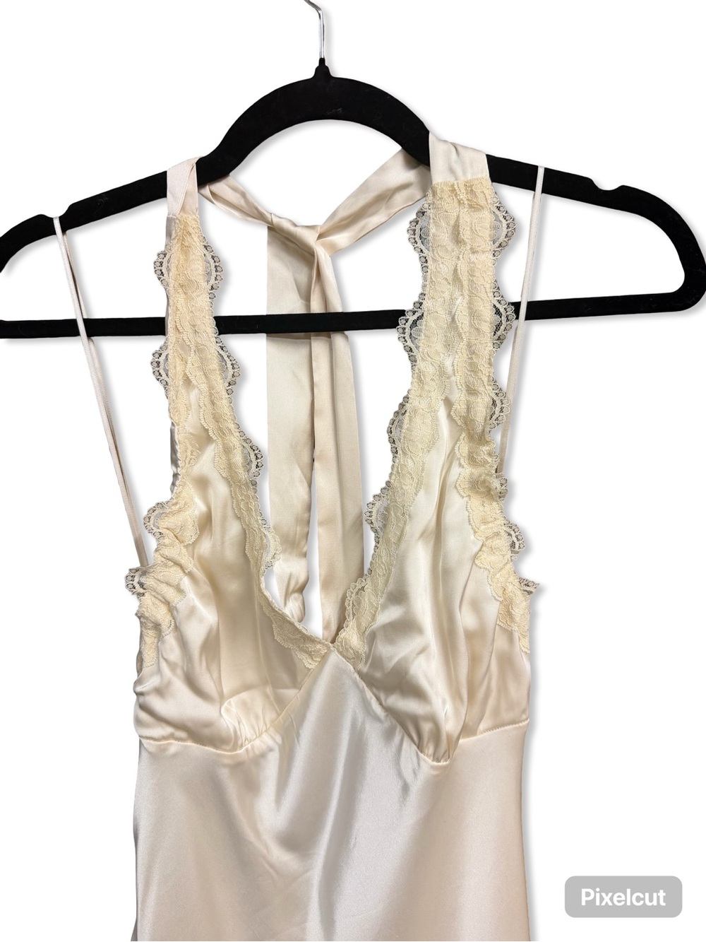 Lioness Stars Align Mini Dress Cream
Silky Lace-Trim Halter Chemise Revolve S - Picture 7 of 9